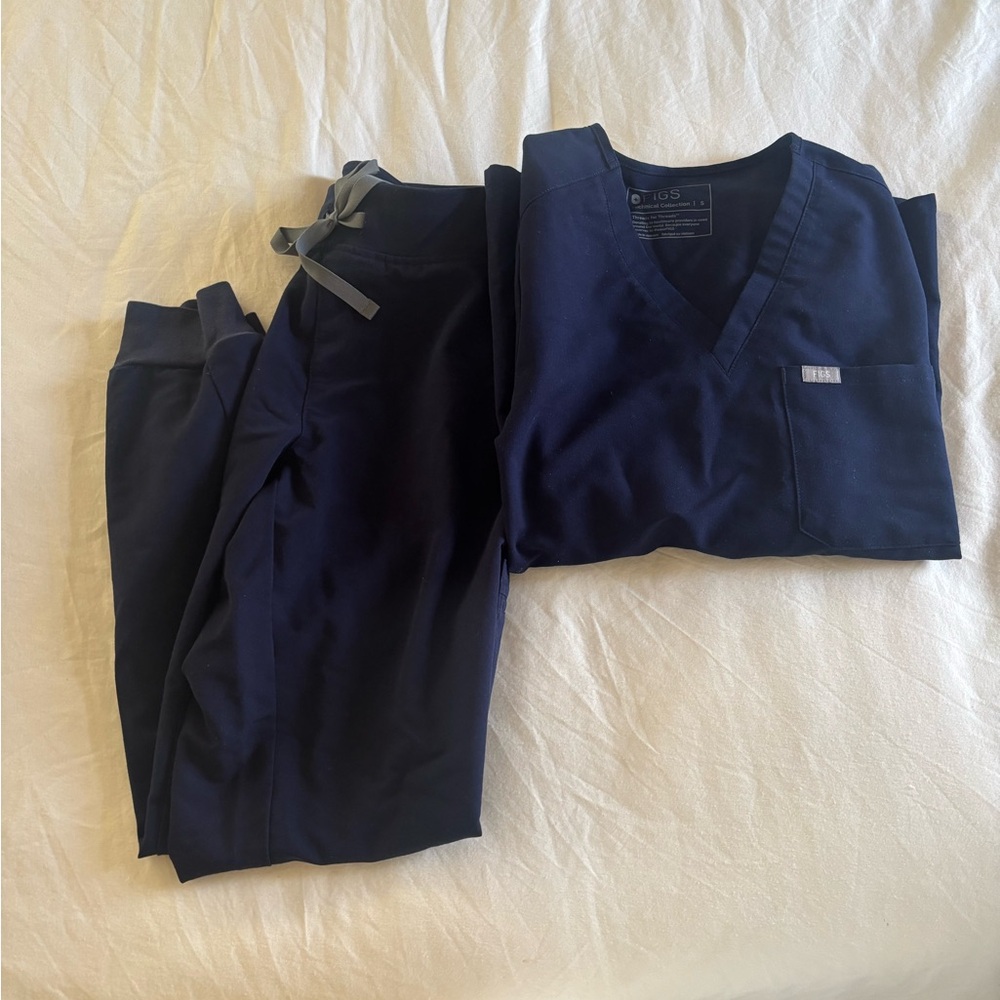 Figs Deep Blue Women's Jogger Pants